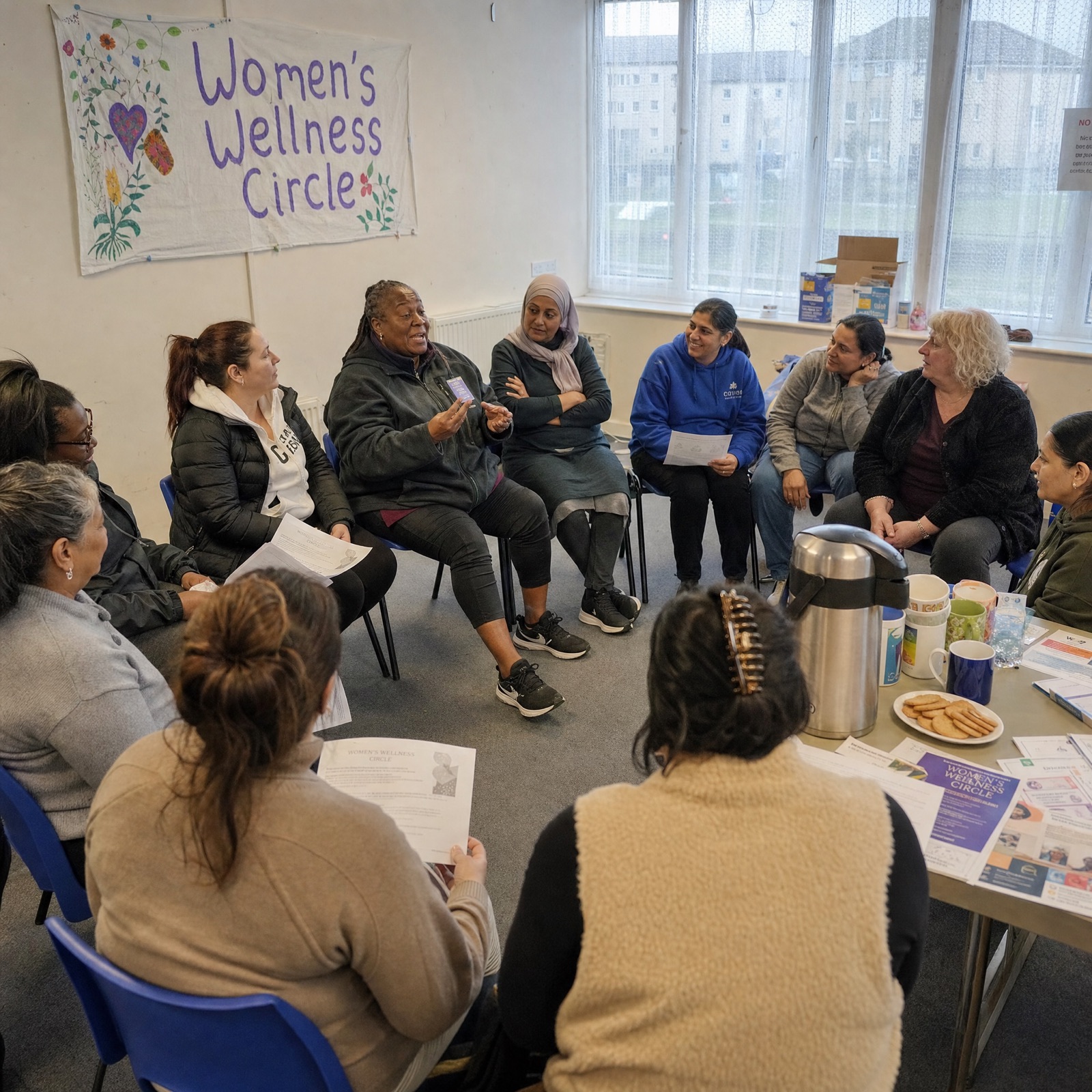 Community health workshop in Port Glasgow